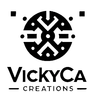 VickyCA Creations logo